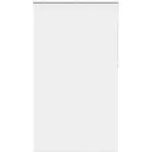 vidaXL Verdunkelungsrollo Weiß 140x210 cm Stoffbreite 136,6 cm