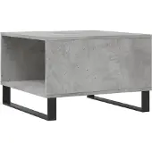 vidaXL Couchtisch Betongrau 55x55x36,5 cm Holzwerkstoff