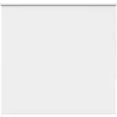 vidaXL Verdunkelungsrollo Weiß 160x150cm Stoffbreite 156,6cm Polyester