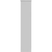 vidaXL Verdunkelungsrollo Hellgrau 50x230 cm Stoffbreite 45,7 cm