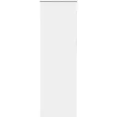 vidaXL Verdunkelungsrollo Weiß 85x230cm Stoffbreite 80,7 cm Polyester