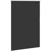 vidaXL Verdunkelungsrollo Schwarz 95x130 cm Stoffbreite 90,7 cm