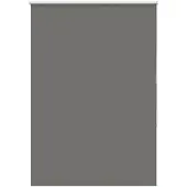 vidaXL Verdunkelungsrollo Grau 115x130cm Stoffbreite 110,7cm Polyester