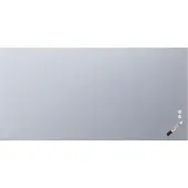 Legamaster Glasboard , mit 2 Magneten & 1 Glasboard Marker, B 2000 x T 4,4 x H 1000 mm, gehärtetes Sicherheitsglas, matt, chilly lake