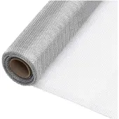 vidaXL Fliegengitter Aluminium 80x2000 cm Silbern