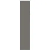 vidaXL Verdunkelungsrollo Grau 60x210 cm Stoffbreite 55,7 cm Polyester