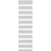 vidaXL Doppelrollo Hellgrau 45x150 cm Stoffbreite 40,9 cm Polyester