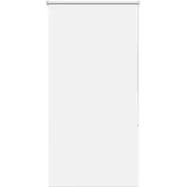 vidaXL Verdunkelungsrollo Weiß 75x130cm Stoffbreite 70,7 cm Polyester