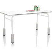 Hjh OFFICE Kinderschreibtisch KID GRO T Schreibtisch für Kinder, Schülerschreibtisch 58.0 - 67.0 x 120.0 x 60.0 cm