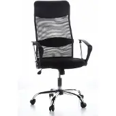 Hjh OFFICE ARIA HIGH - Home Office Chefsessel Schwarz