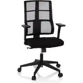 Hjh OFFICE SPINIO - Profi Bürostuhl Schwarz