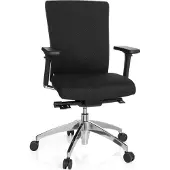 Hjh OFFICE ASTRA BASE - Profi Bürostuhl Schwarz