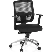 Hjh OFFICE NET 90 - Profi Bürostuhl Schwarz