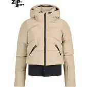 Protest Damen Skijacke Prtpreppy Snowjacket With Zip-shift Beige XS/34