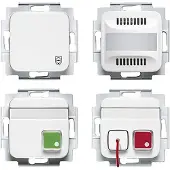 Busch-Jaeger 1510UC-214-101 Ruf-Set für Behinderten-WC Busch-Infoline nach DIN VDE 0834 Reflex SI/SI Linear 2CKA001582A0422 1510UC214101