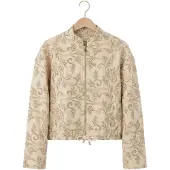 Aaiko Damen Blazers Solane 3d Tba - Beige - Größe XL
