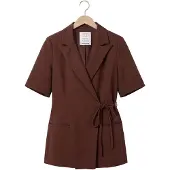 Ydence Damen Blazers Blazer Lucille - Bruin - Größe S
