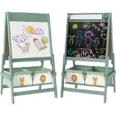 AIYAPLAY KINDERTAFEL MDF Kiefernholz Grün