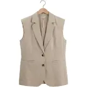 Notre-V Damen Blazers Nv-hilda - Beige - Größe XL