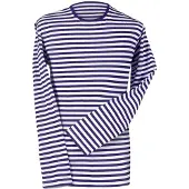 Thetru Herren Ringel T-Shirt, langarm
