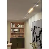 Eglo LED Strahler für Schienensystem Track Plus, Deckenstrahler dimmbar, Zubehör für Schienenleiste, Lichtschiene Decke, warmweiß - kaltweiß, Ø 8,7 cm