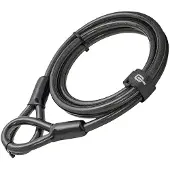 Hiplok 2MC Auxilary Cable, Kabelschloss, Schwarz, Stahl, 2000 mm, 1 cm