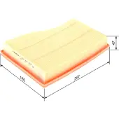 Bosch Luftfilter F 026 400 593