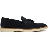 BOSS Loafer aus Veloursleder mit Quasten Grösse 43