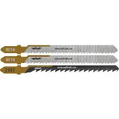 Wolfcraft 2357000 1 Projektset Stichsägeblätter Terrasse 1 Set