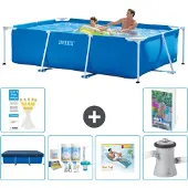 Intex Rechteckiger Frame Pool - 260x160x65 cm - 5-teilig S172