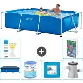 Intex Rechteckiger Frame Pool - 260x160x65 cm - 5-teilig S146