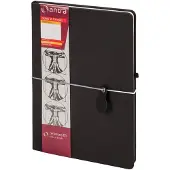 ANTRA Notizbuch B5 Dots Renaissance Schwarz