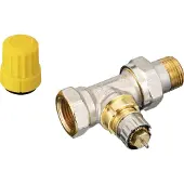 Danfoss RA-U 3/8 ligell?bende ventil, til freml?bs montering