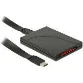 DeLOCK 91749, CFexpress, Schwarz, 10000 Mbit/s, Linux Kernel 4.9.4+ Mac OS 10.14.2+ Windows 7/7-64/8.1/8.1-64/10/10-64, 53 mm, 73 mm