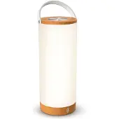 TaoTronics TT-DL23 Pro wiederaufladbare RGB-LED-Lampe, Touch-Steuerung, 5 W, 250 lm, 7 Lichtfarben, 4000 mAh Akku, 110 x 110 x 273 mm