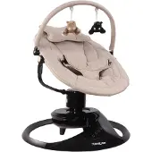 MamaLoes Nola Beige Deluxe elektrische Babyschaukel