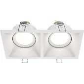 Maytoni Dot Downlight, Einbauleuchte 2x GU10 Weiss