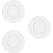 Eglo LED Einbauleuchten Fueva-Z 3x2,8W, CCT, RGB, Ø86mm, weiß