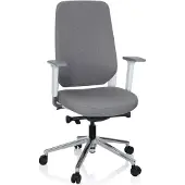 Hjh OFFICE CHIARO T4 WHITE - Profi Bürostuhl Grau