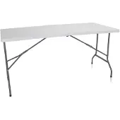 Hjh OFFICE EASY UP MULTI II | 152x70 - Konferenztisch Weiß