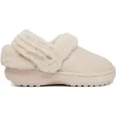 Crocs Pantoletten Classic Unfurgettable Suede Clog 212106 Creme