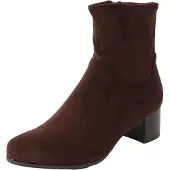 Caprice Stiefelette, Blockabsatz, Businessschuh mit praktischem Innenreißverschluss