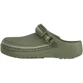 Crocs Classic Crafted Vegan Suede Stitch Holzschuhe