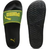 Puma Erwachsene Leadcat 2.0 Sandalen 40.5, Earthy Green Bright Mango Yellow Blac