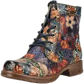 LAURA VITA Stiefelette Stiefelette Leder/Textil