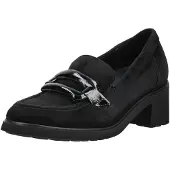 Gabor 4007.02 Damenschuhe - elegante Slipper - Halbschuhe schwarz