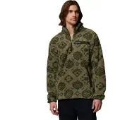 Columbia - Rugged Ridge High Pile Half Zip - Fleecepullover Gr XXL oliv