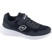 Lotto Connect K B24107 leichte Schuhe mit Klettverschluss marineblau-weiß