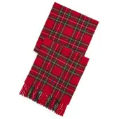 Ralph Lauren für Herren. 449959360001 Rot karierter Kaschmirschal (OSFA), Lässig, Klassisch, Cachemir
