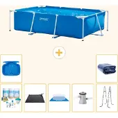 Intex Rechteckiger Frame Pool - 260x160x65 cm - 8-teilig S20038
